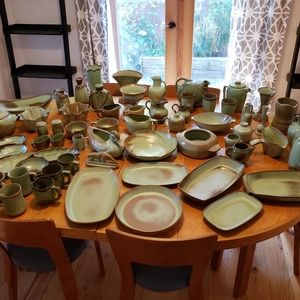 Frankoma Green Prairie Pottery Collection